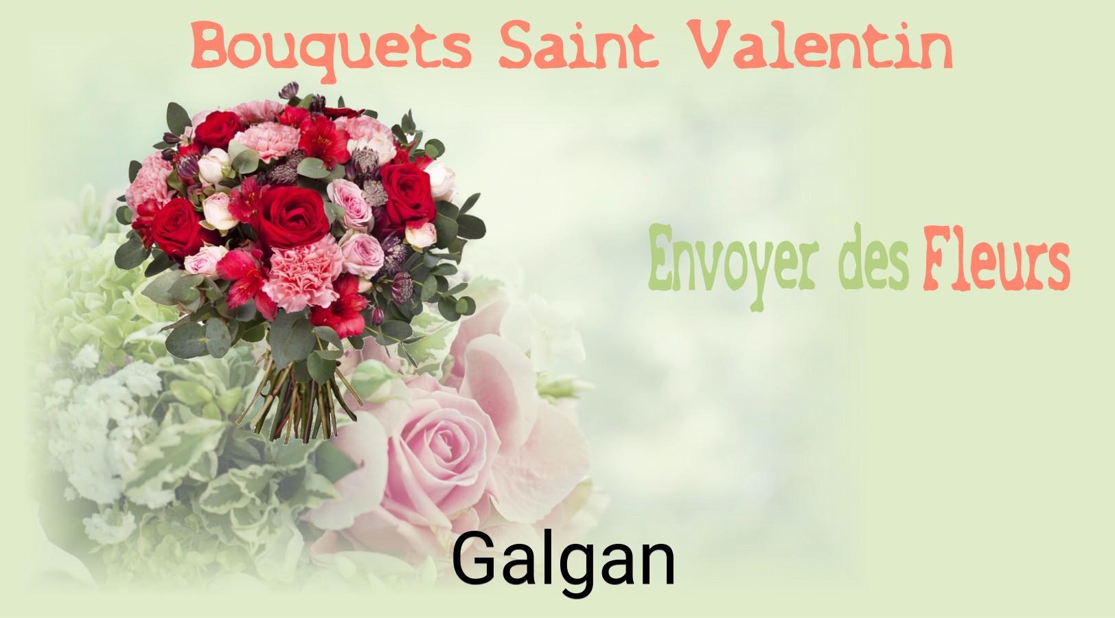 Roses de Saint-Valentin livrées à Galgan